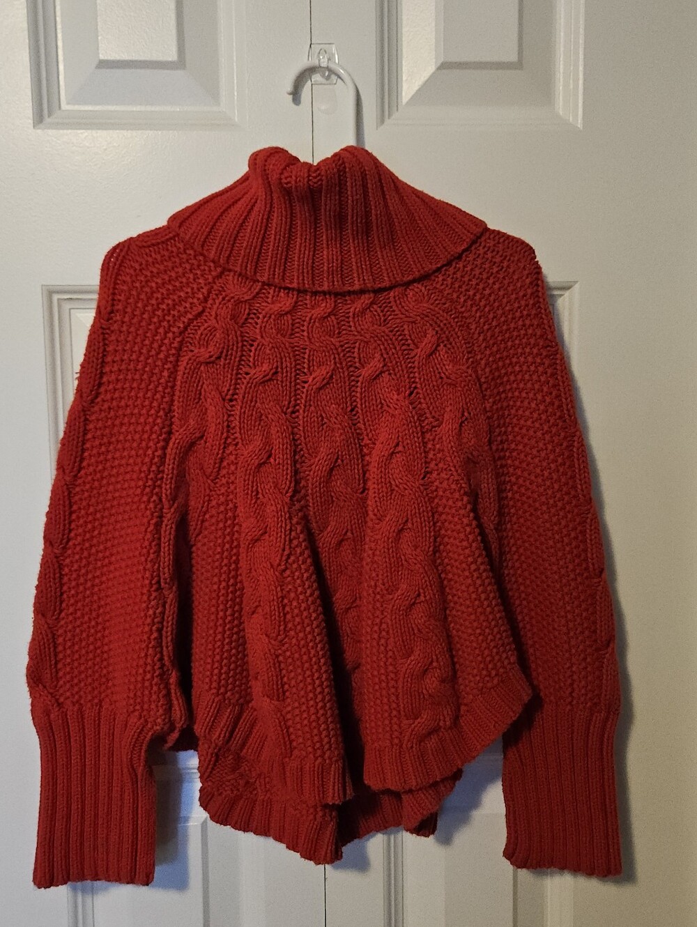 Carter's Red Cable Knit Turtleneck Sweater